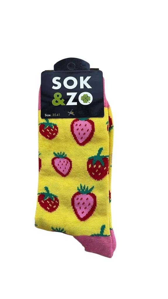 Aardbei – Geel/Roze