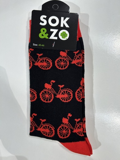 Fiets – Zwart/Rood