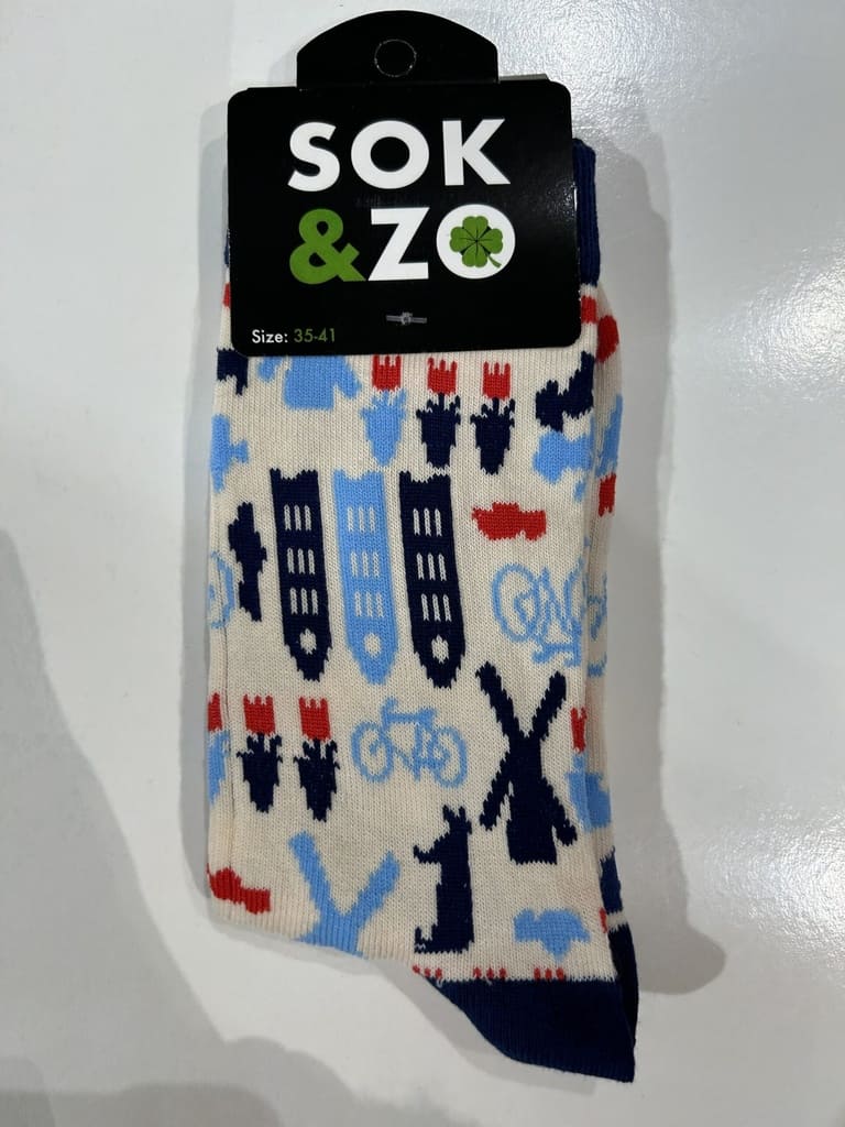 Huisje, Klomp, Tulp – Creme/Kleuren