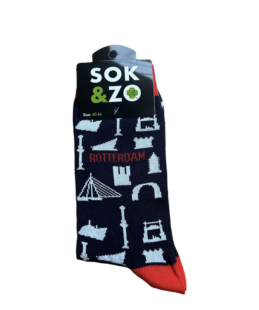 Icons of Rotterdam – Blauw/Rood