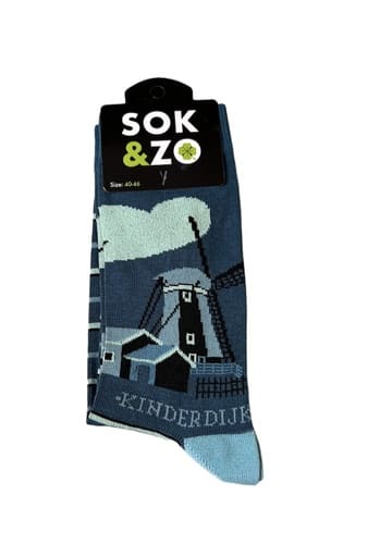 Kinderdijk – Donkerblauw