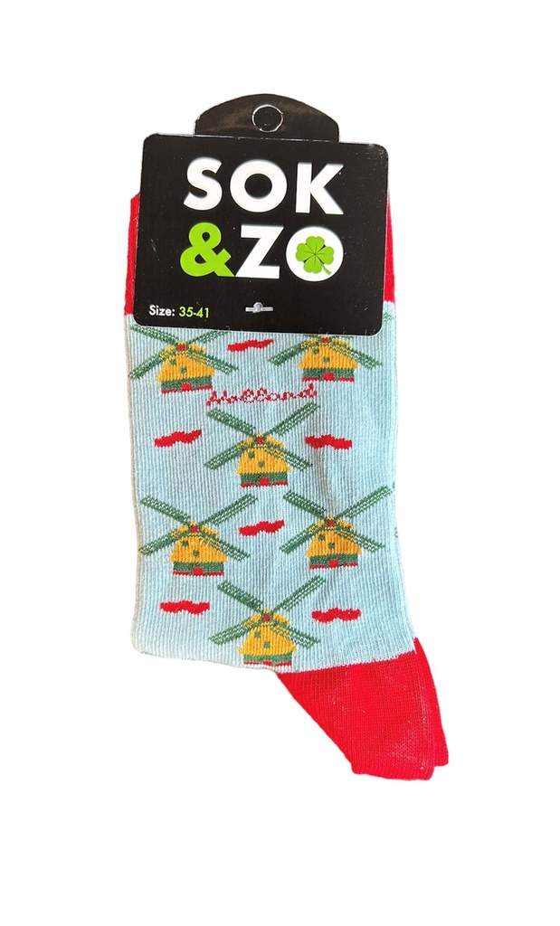 Molens – Babyblauw/Rood