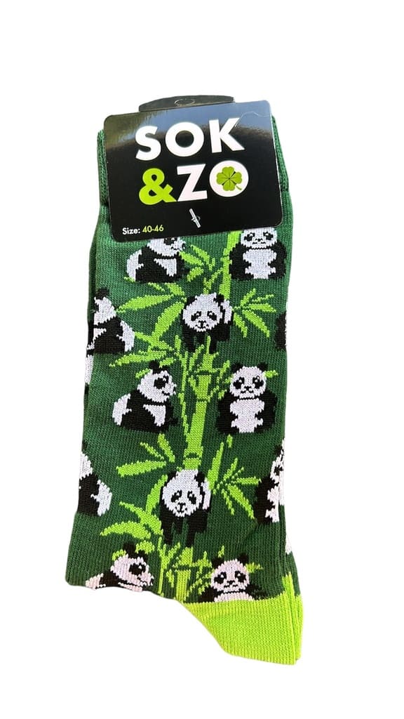 Panda – Donkergroen