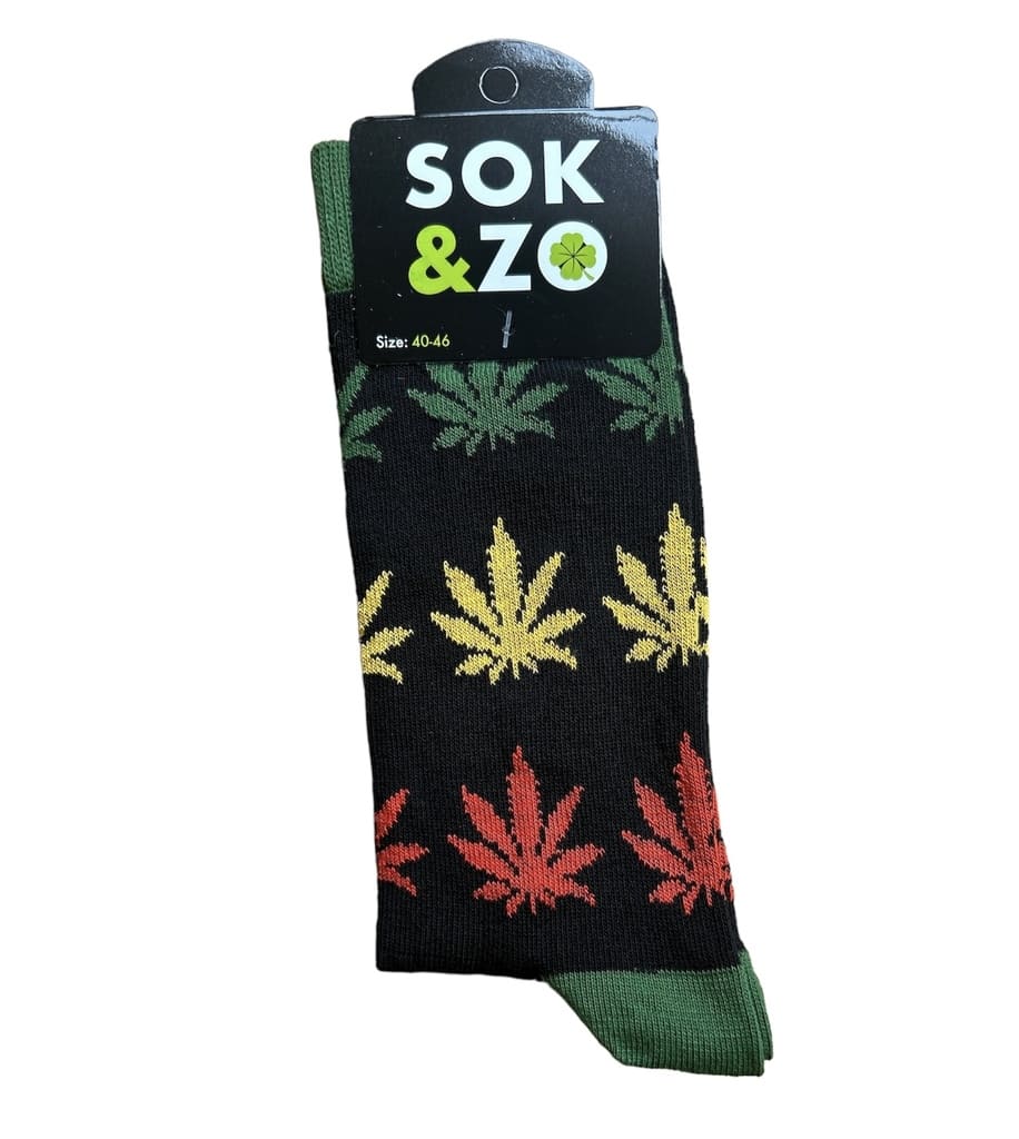 Rasta Wietblad – Zwart