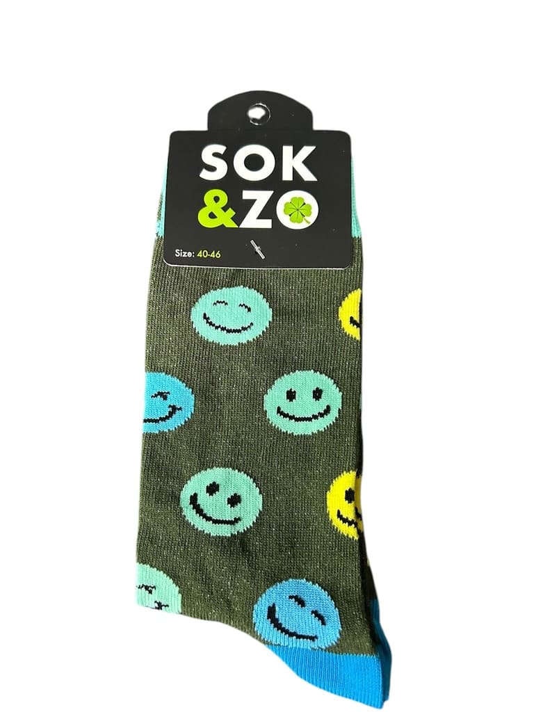 Smiley – Groen/Blauw