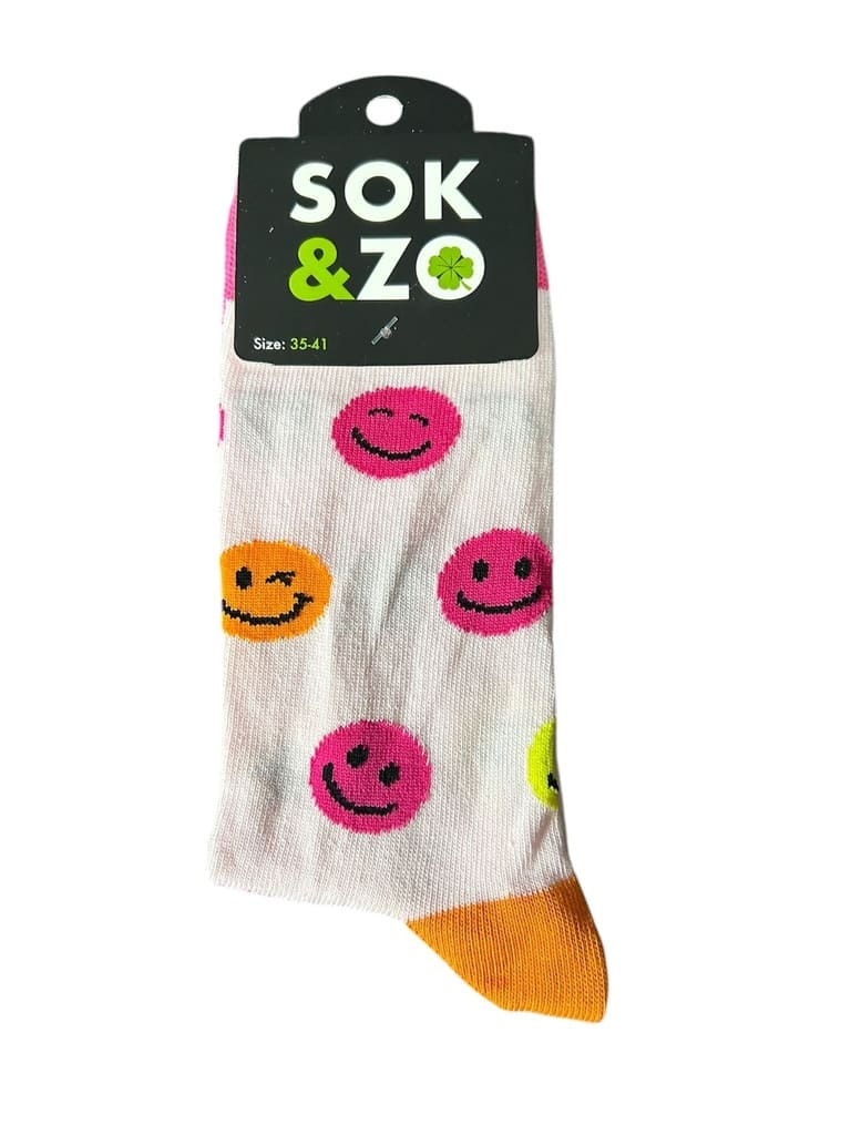 Smiley – Roze/Oranje