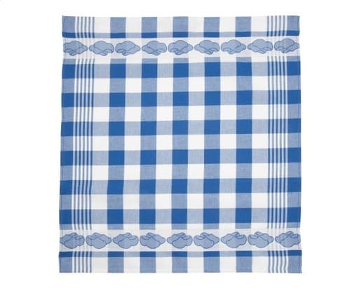 Theedoek – Dutch Wooden Shoes Blue