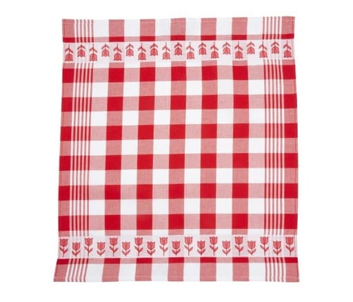 Theedoek – Tulip Red