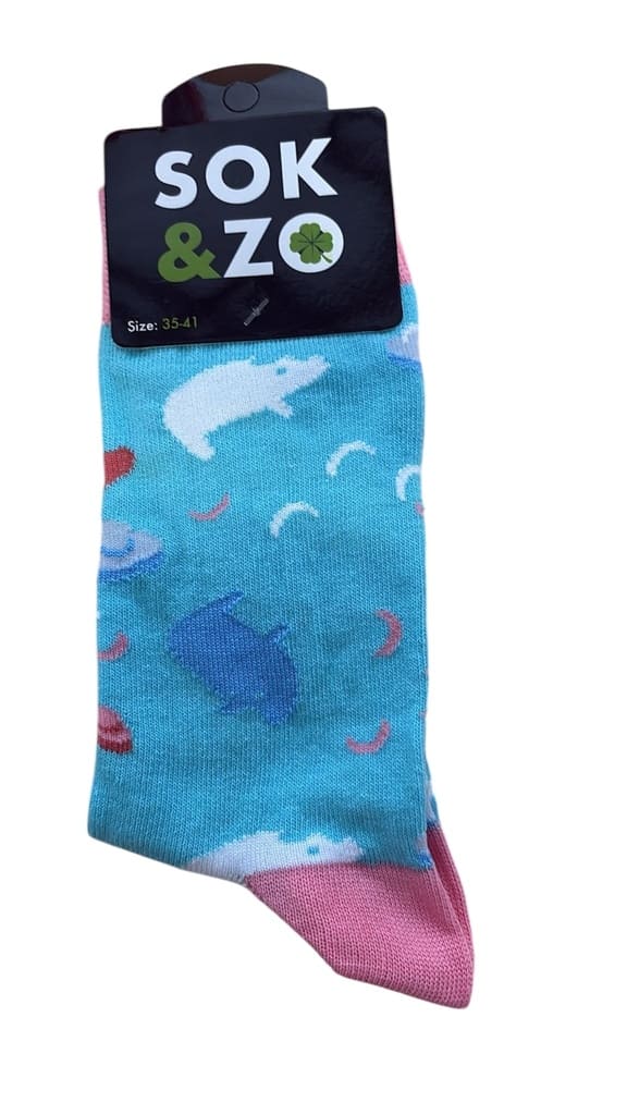 Varken – Blauw/Roze