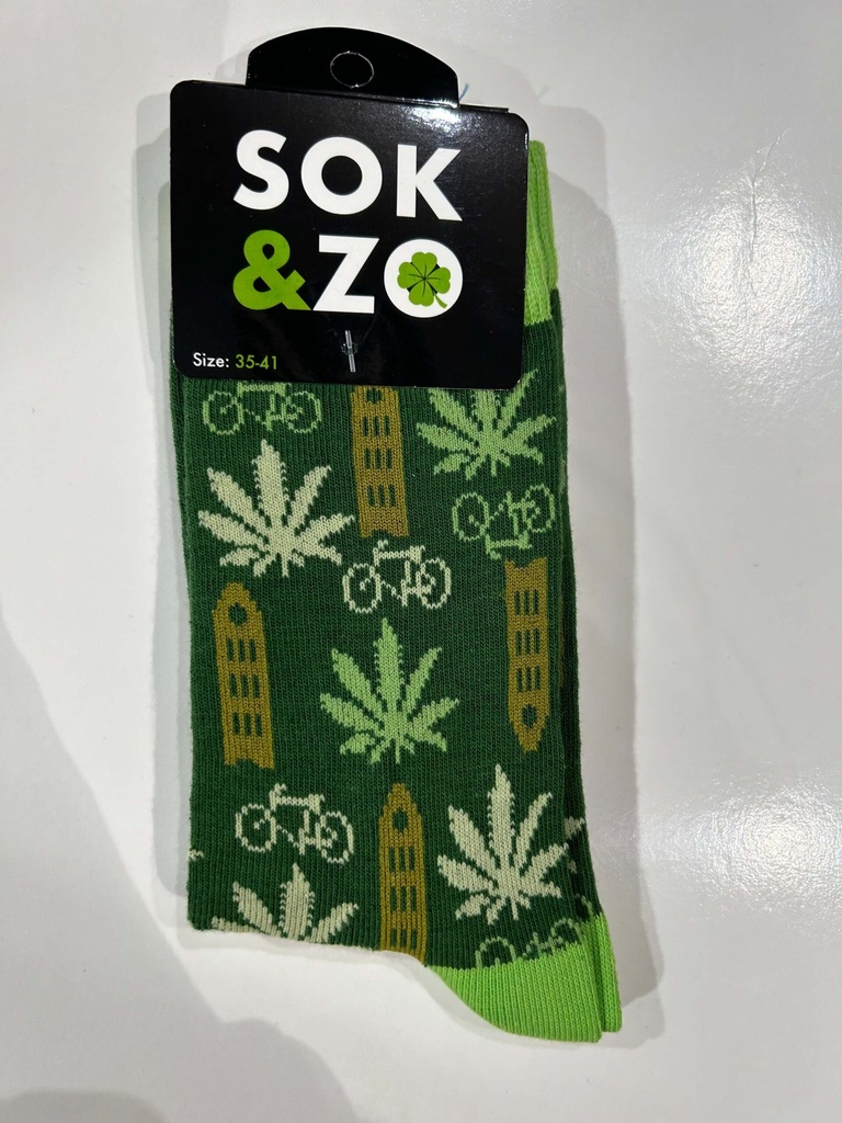 Wiet, Huisje, Fiets – Groen