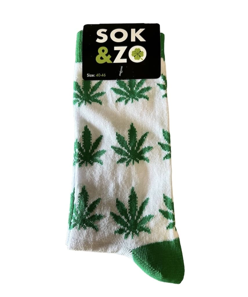 Wietblad – Groen/Wit