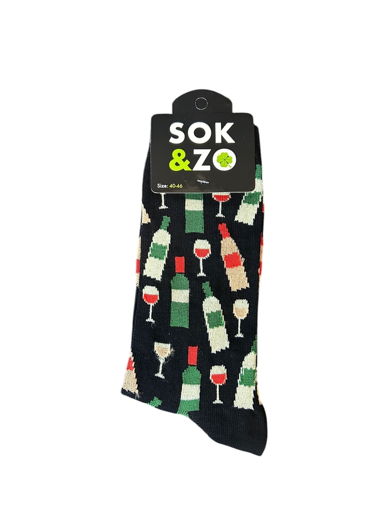 Wijnflessen – Zwart